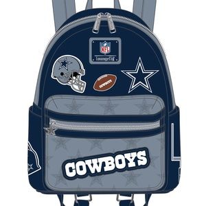 LOUNGEFLY NFL DALLAS COWBOYS PATCHES MINI BACKPACK